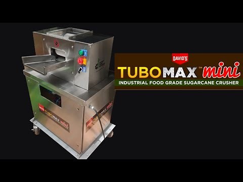 JUST RELEASED - TuboMax Mini Industrial Sugarcane Juicer Extractor Machine