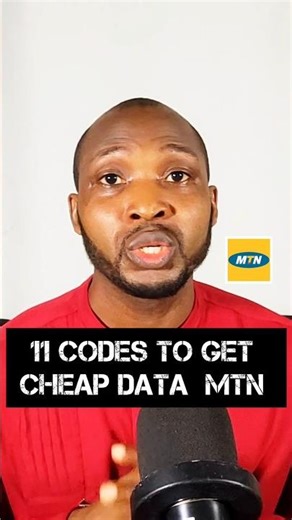 11 Codes To Get Cheaper Data From MTN | How To Buy Cheap Data