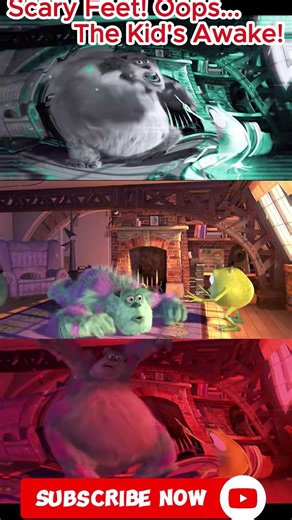 Monsters Inc. | Oops..The Kid's Awake! | Sponsored By: Gamavision Csupo Effects