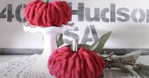 Adorable Yarn Pumpkins For Fall Of 2023