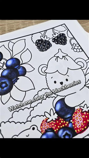 Step-by-Step Blackberry Coloring Tutorial