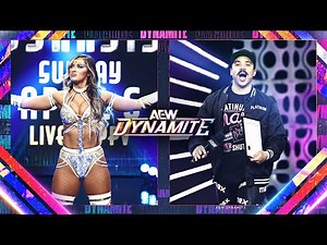 EXCLUSIVE: Post AEW Dynamite words from Megan Bayne & Max Caster! | 3/12/25, AEW Dynamite