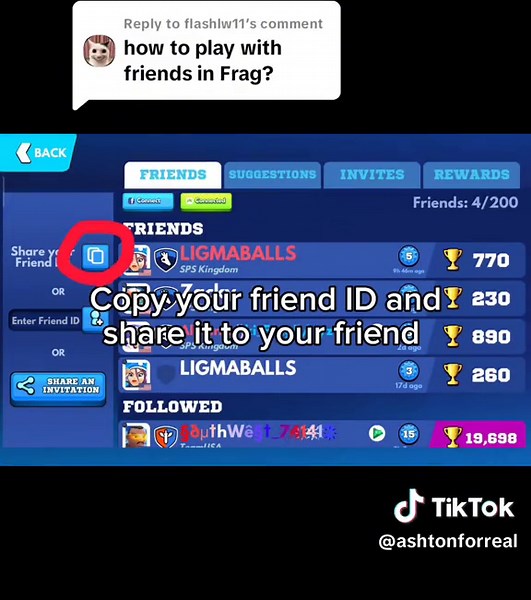 How to Play Frag with Friends