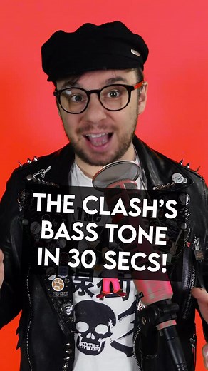 How to get The Clash's bass tone in 30 seconds! #bass #bassguitar #punk | Danny Sapko