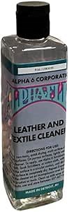 AlphaFlex Leather and Textile Cleaner, The Non-Toxic, Multi-Purpose Solution for Cleaning All Surfaces, 8oz