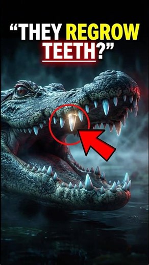 This Animal Has UNLIMITED Tooth Regeneration😱