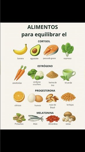 Alimentos que equilibran tus hormonas de forma natural y poderosa