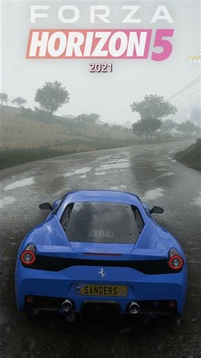 Driveclub vs Forza Horizon 5 - RAIN Comparison #2