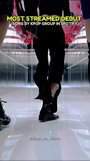 Most Streamed Kpop Group Debut Song on Spotify - Blackpink Hype Boy