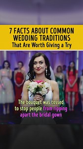 91K views · 138 reactions | 7 facts about common wedding traditions you probably didn’t know: | SatisFact | Facebook