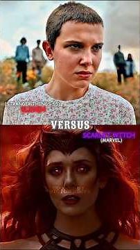 Eleven Fans= ❤️ Vs Scarlet Fans= 💜 | Spam Comment 🕳️ |#strangerthings​​​​​​​​​​​​​​​​​​ #marvel