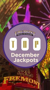 1.9K views · 28 reactions | December really did it with big jackpots! Congratulations guests!  | Fremont Hotel & Casino – Las Vegas | Facebook