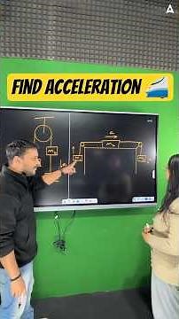 Find Acceleration of Pulley-Block | NEET 2026 Class 11 NCERT Physics | Nishant Sir