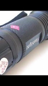 1101 type flashlight plus stun gun unboxing