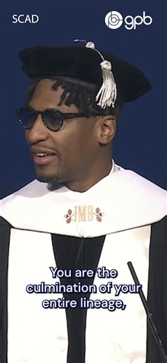 Award-winning jazz artist Jon Batiste delivered the commencement address at Savannah College of Art and Design's graduation ceremony. Here's what he had to say to the largest graduating class in the school's history. Read more from GPB's Benjamin Payne: https://www.gpb.org/news/2025/05/30/jon-batiste-delivers-commencement-address-savannah-college-of-art-and-design #SCAD #JonBatiste #2025Graduation | Georgia Public Broadcasting