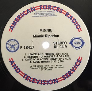 Minnie Riperton / Anita Ward - Minnie / Songs Of Love