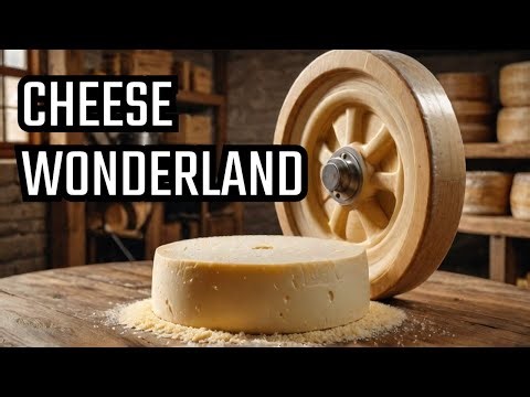 AMAZING Parmesan Cheese Production: Discover The Largest Parmesan Factory!
