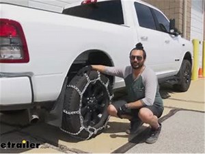 How to Set Up Your Titan Chain Tire Chains w Cams on a 2021 Ram 2500