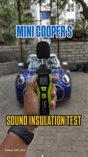 Mini Cooper S Cabin Insulation Test #mat #madautotech #mini #minicooper #minicoopers #BMW