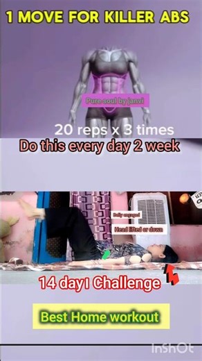 THIS one movement every day will give you a 🔥 FLAT STOMACH! ⏳#shorts #homeworkout #bellyfatloss #abs