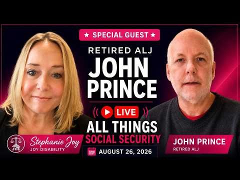 A Retired ALJ’s View from the Bench & Other SSDI Questions — Sunday Catch-Up • 8/26/26