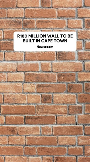 Newsroom ZA on Instagram: "Cape Town is planning to build a R180 million wall along the N2 near the airport. This wall is supposed to act as a security barrier in a crime hotspot along a section of the N2. Many have come out to criticize the plan as not sufficient in its long term strategy."