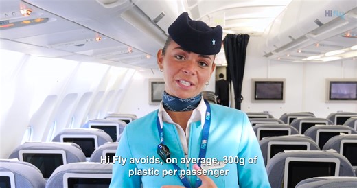 Seven years on, and we’re still doing it. Hi Fly was the first airline in the world to operate single-use plastic-free flights — and today, that commitment continues. On average, a long-haul flight can eliminate around 100 kg of single-use plastic, helping protect our planet and drive real sustainability impact. This video shows a single-use plastic-free flight from Lisbon, Portugal, to Recife, Brazil, this month — proof that lasting change is possible when commitment becomes action. Read more: 