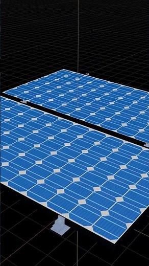 👉How Solar Panels Work Explained |#viralshorts #3danimation #blender