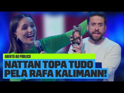 Nattanzinho topa DESAFIO MALUCO com a Rafa Kalimann! | Aberto ao Público | Multishow