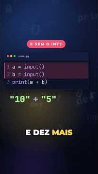 Python ou Java? 10 + 5 = 105?