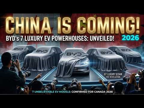 CONFIRMED: BYD’s 2026 Canada Lineup Is Insane (Top 7 Cars)