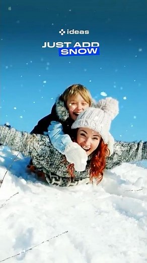 How to add snow to a video ❄️