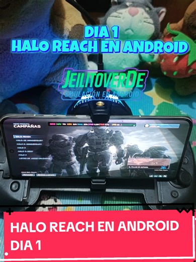 este es la primera entrega de HALO REACH EN ANDROID #haloreach #haloandroid #halo #gamehub #reach