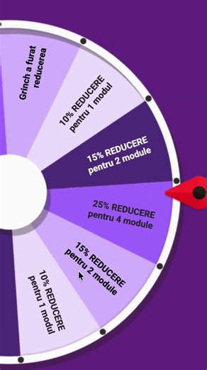 Roata Norocoasă de Crăciun 🎁 | Prinde Reduceri la Cursurile de Germană!