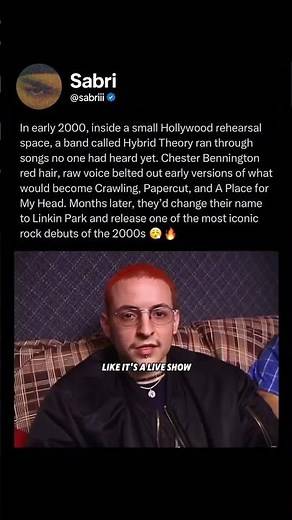 Hybrid Theory Before Linkin Park — Chester’s Red-Hair Era (2000)