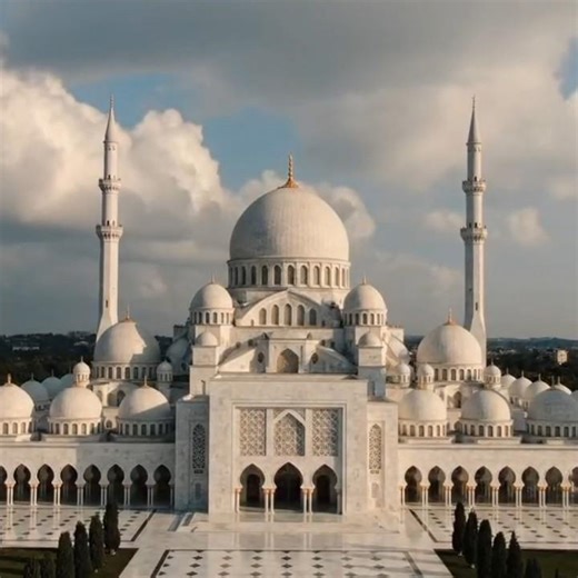 Masjid Architect Evening View #shorts #islamicshorts