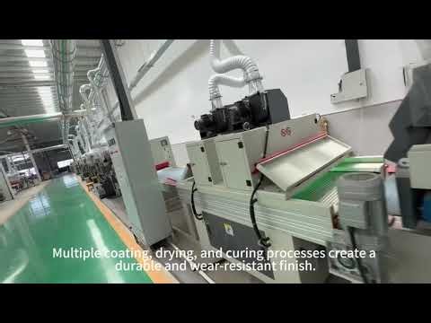 Inside an Engineered Wood Flooring Factory | Solid Wood Flooring Production Process