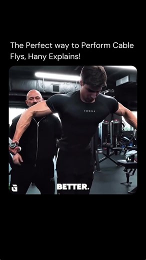 The Perfect way to Perform Cable Flys, Hany Explains!