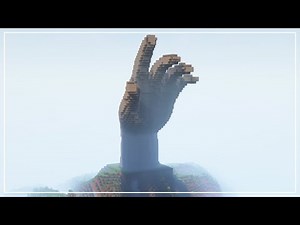 Minecraft Timelapse | Hand Statue (2k/60fps)