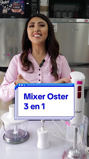 Mixer Oster 3 en 1: La Batidora Multifuncional Ideal