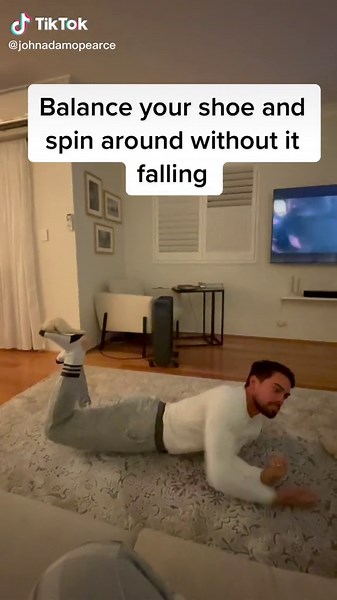 Shoe Balancing Challenge: Can You Do It?