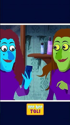 🧹 Witches Dance Party on Halloween Night #shorts #scary #spooky #halloweensongs