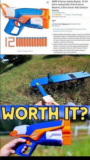 Nerf N-Series Agility: Firing Demo