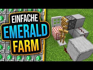BUILDING EMERALD FARM (TUTORIAL) ✨ Minecraft 1.21.10