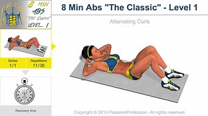 Passion4Profession（P4P）健身视频Level 1（腹部、臀部、胸部、腿部）