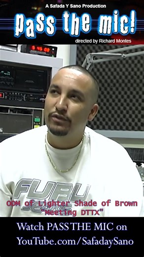 Pass The Mic | Lighter Shade of Brown ODM speaks about Meeting DTTX #hiphop #musicdocumentary #rap