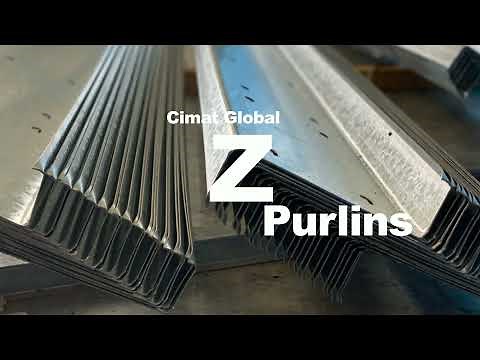 Z Purlins Installations & Features (Cimat Global)