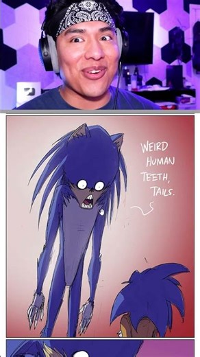 CURSED SONIC MEETS ORIGINAL SONIC!!! 💀👀