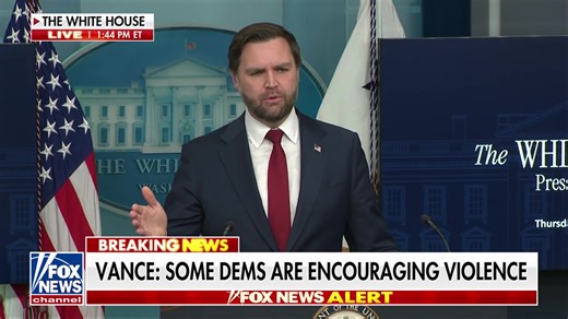 VP VANCE: "The precedent here is very simple. You have a federal law enforcement official engaging in federal law enforcement action. That's a federal issue." "That guy is protected by absolute immunity. He was doing his job." "The idea that Tim Walz and a bunch of radicals in Minneapolis are going to go after and make this guy's life miserable because he was doing the job that he was asked to do is preposterous." | Fox Business