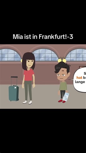 Learn German with Mia in Frankfurt